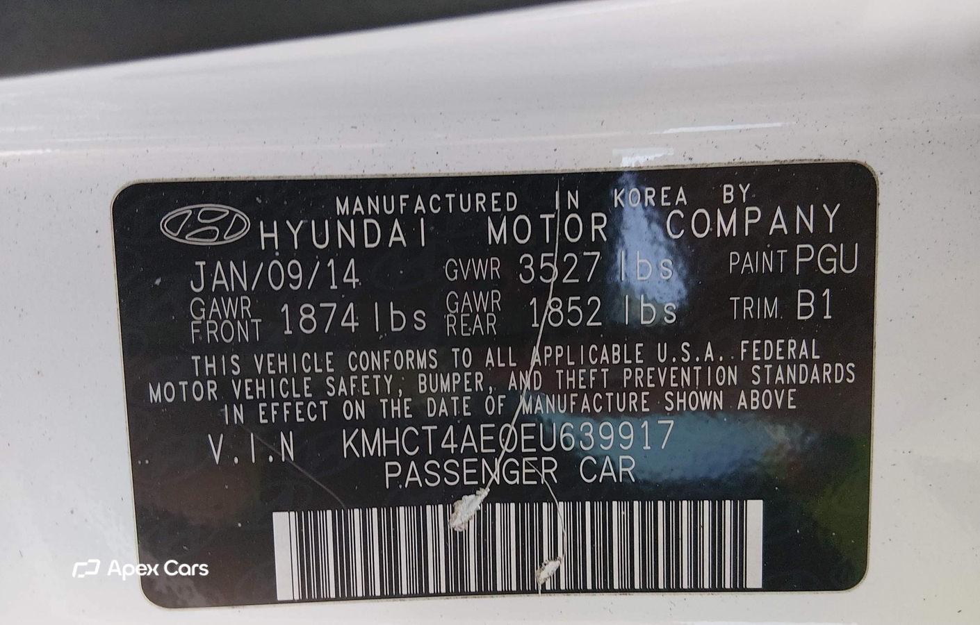 Hyundai Accent 2014