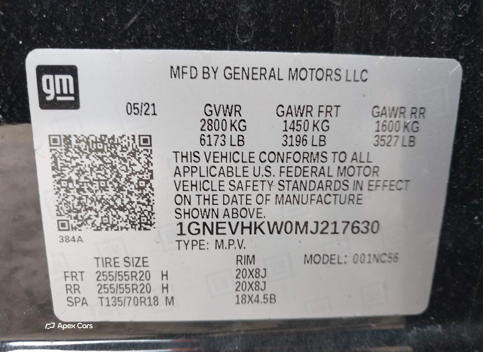 Chevrolet Traverse 2021