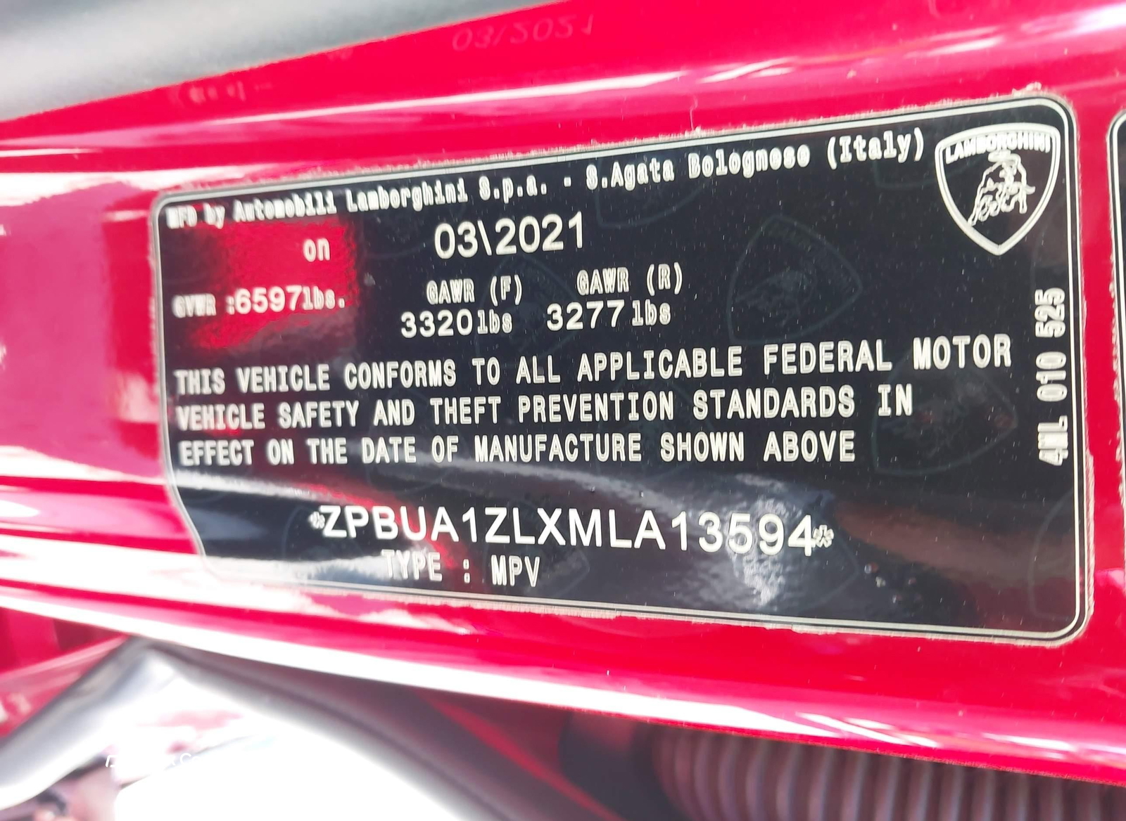 Lamborghini Urus 2021