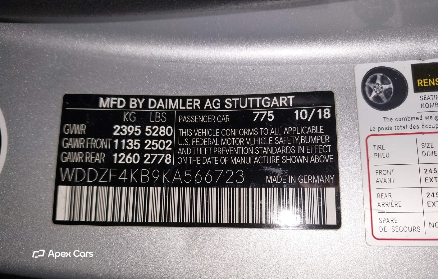 Mercedes-Benz E-klasse 2019