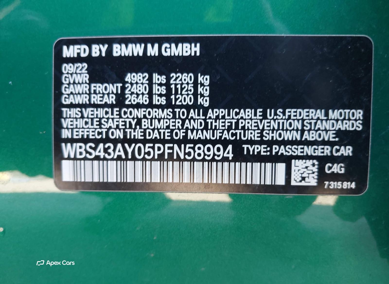 BMW M3 2023
