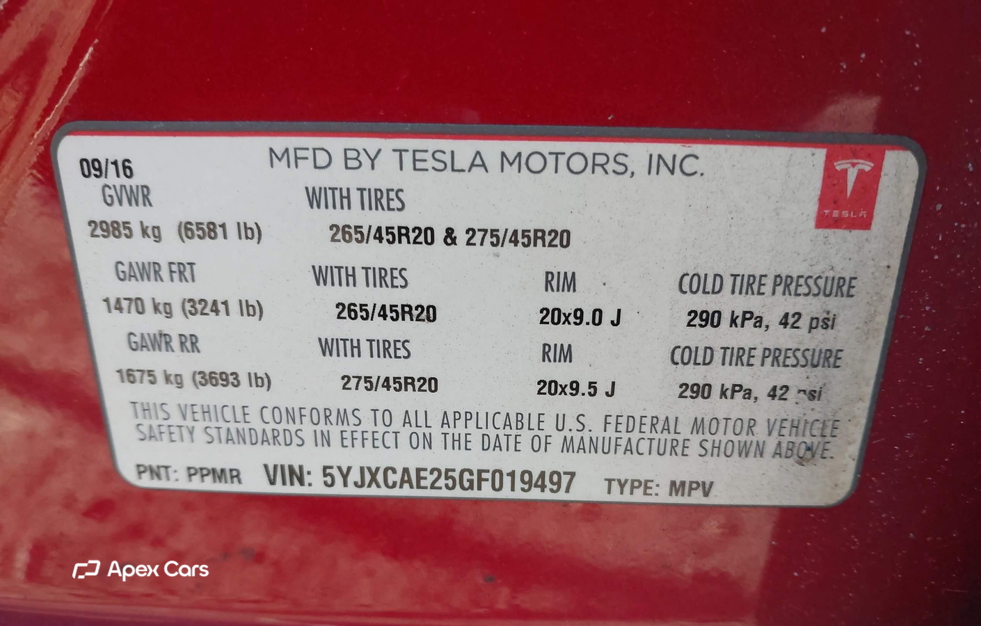 Tesla Model X 2016