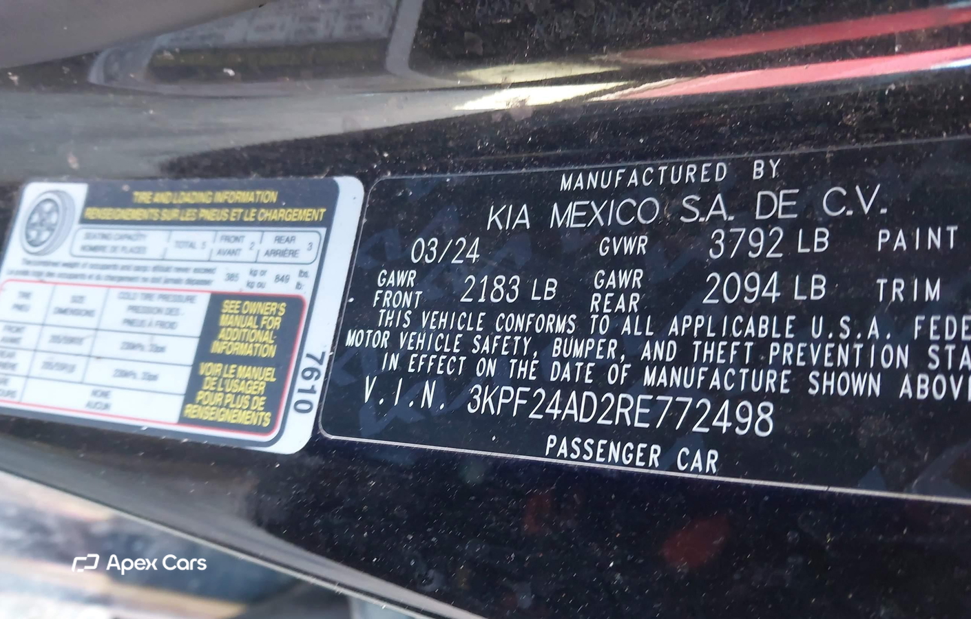 Kia Forte 2024
