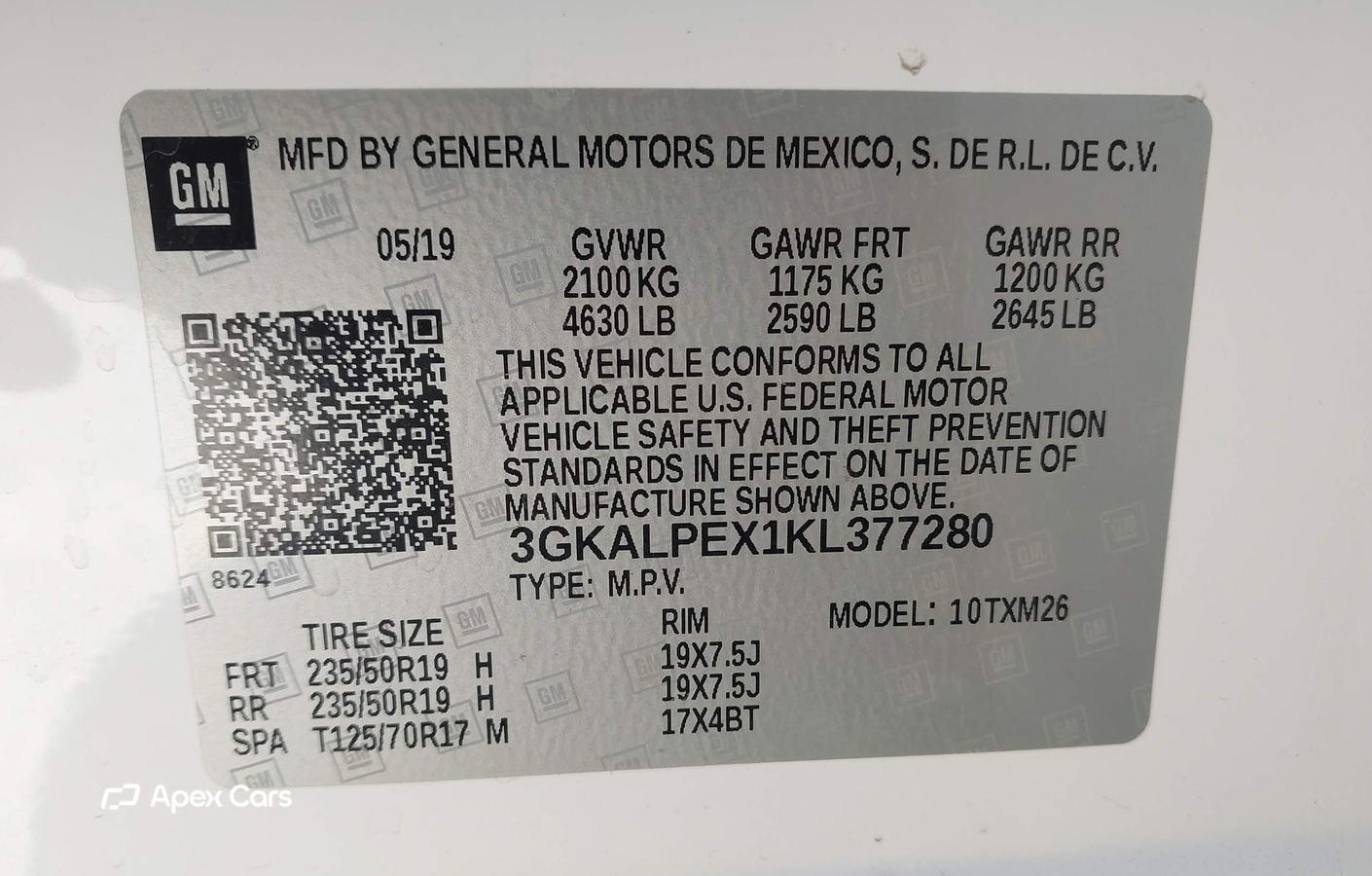 GMC Terrain 2019