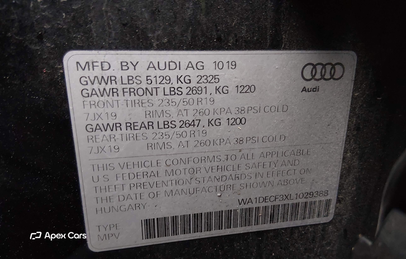 Audi Q3 2020