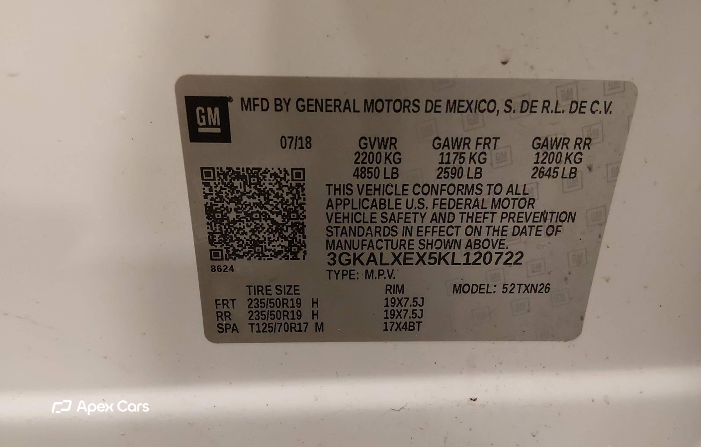 GMC Terrain 2019