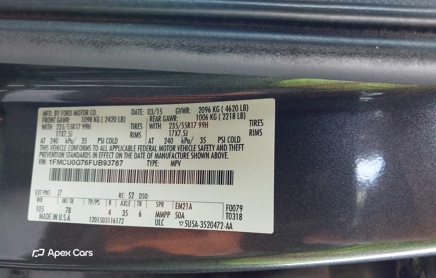 Ford Escape 2015