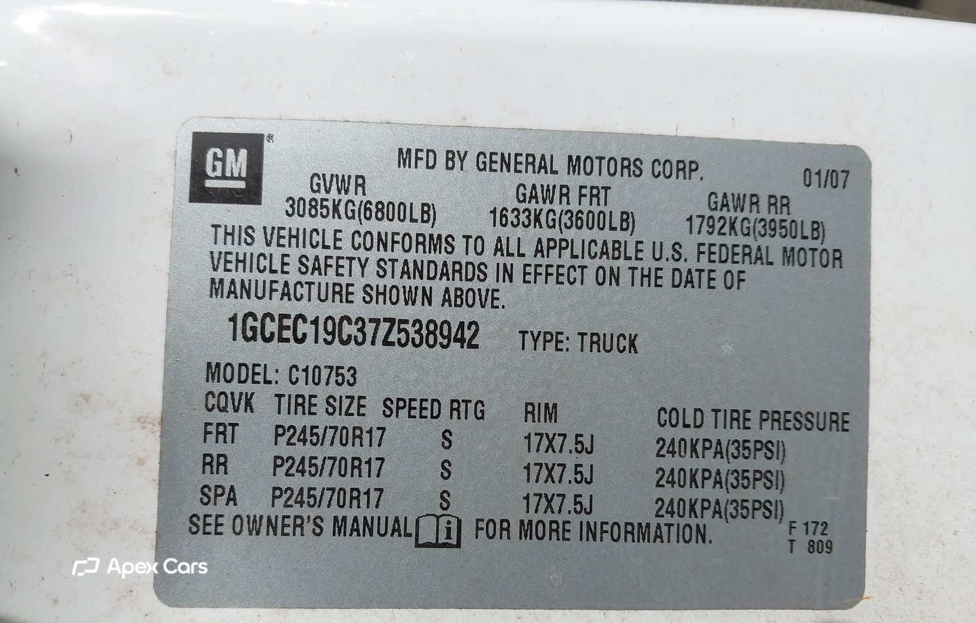 Chevrolet Silverado 2007
