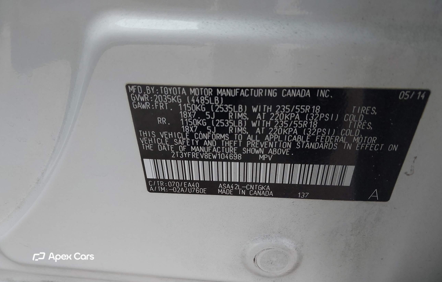 Toyota RAV 4 2014