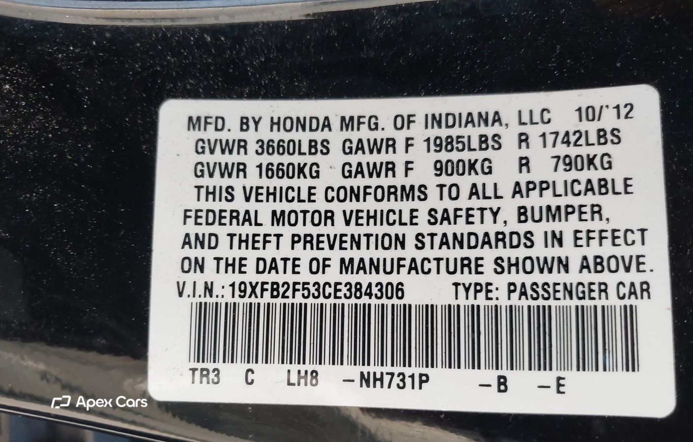 Honda Civic 2012