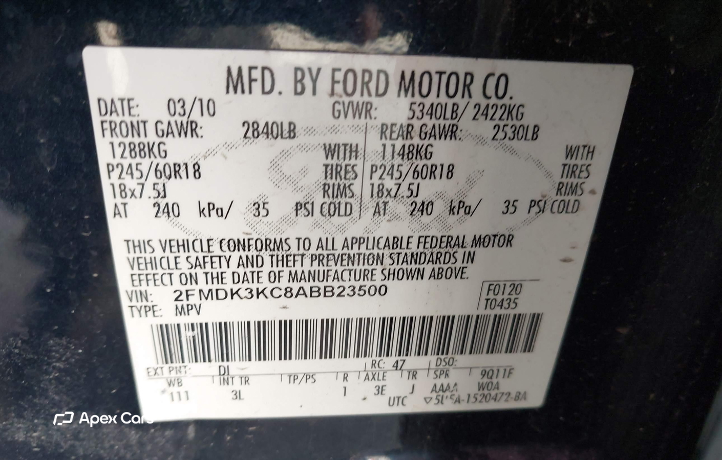Ford Edge 2010