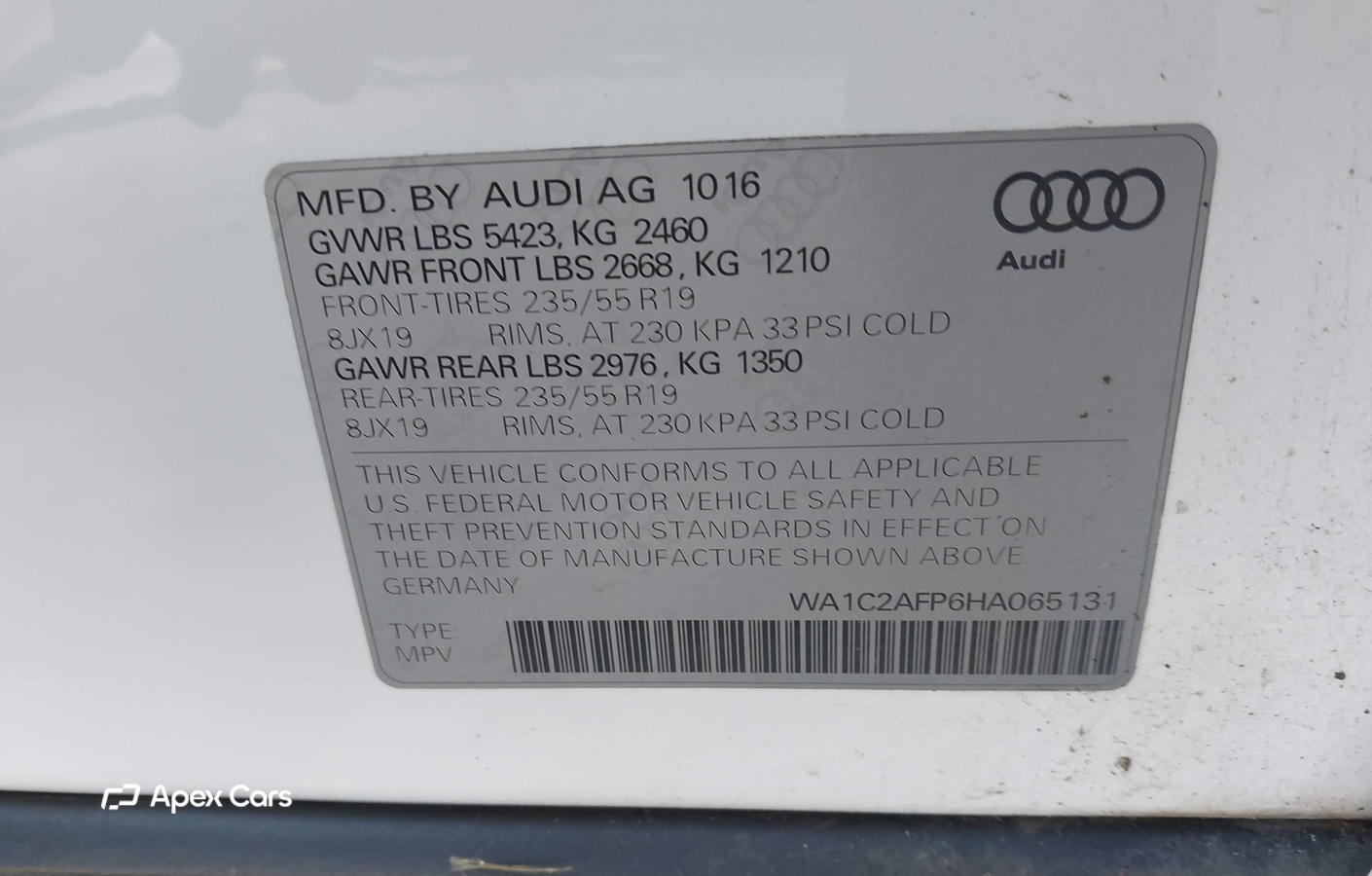 Audi Q5 2017
