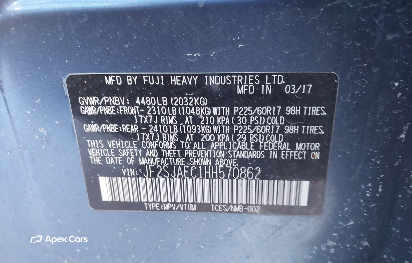 Subaru Forester 2017