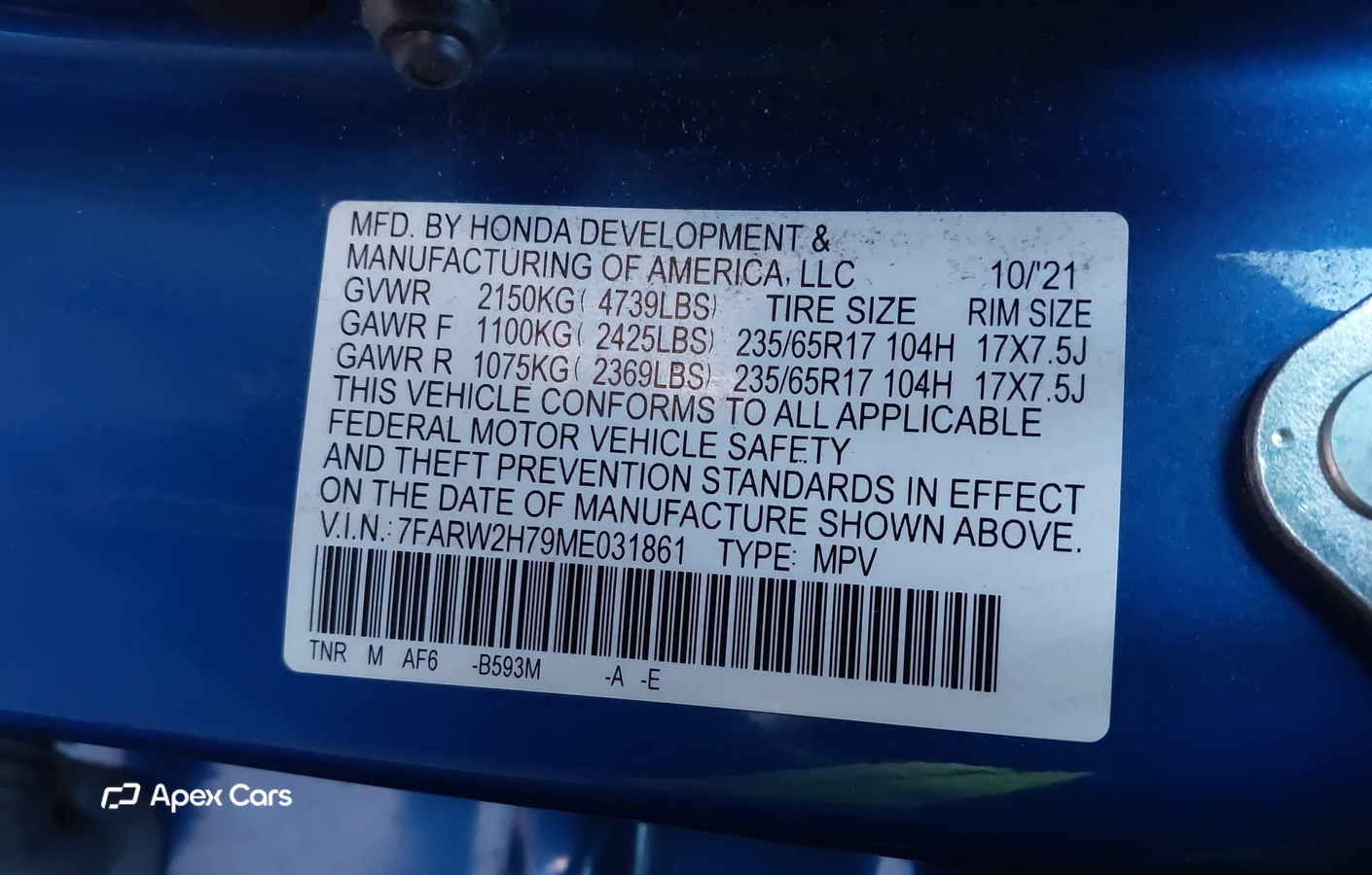 Honda CR-V 2021