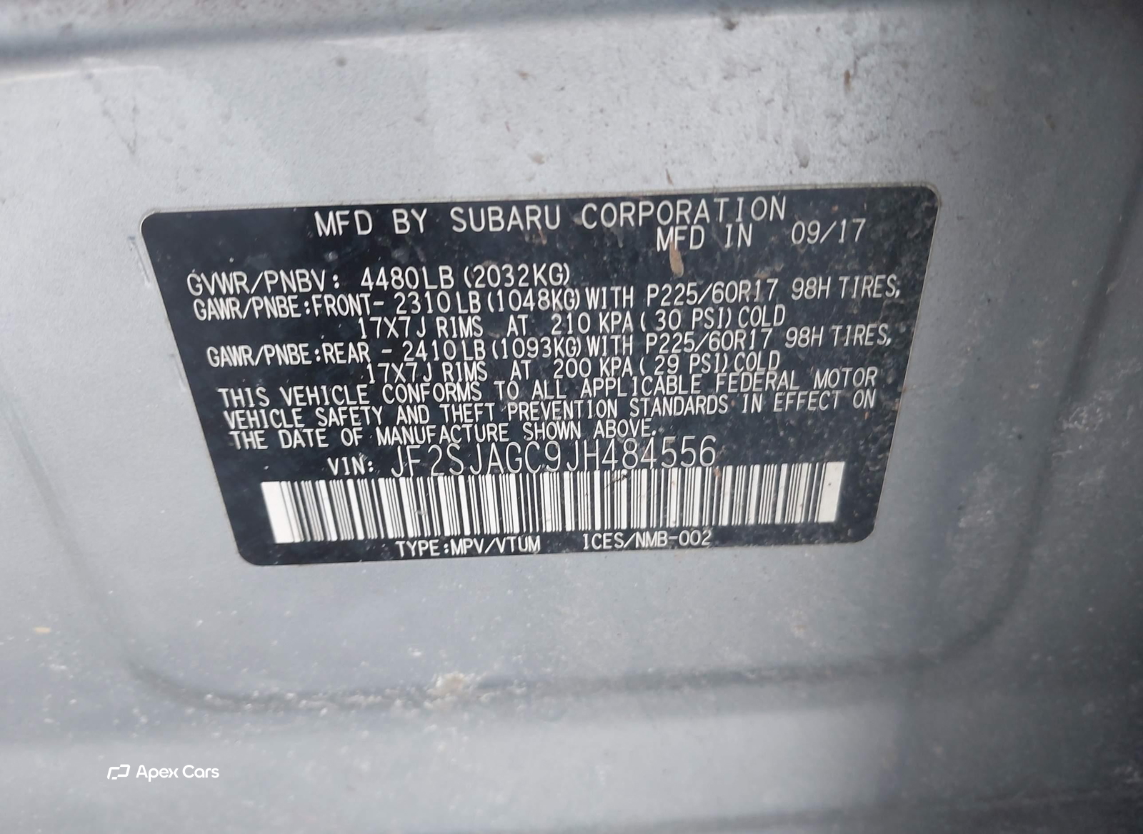 Subaru Forester 2018