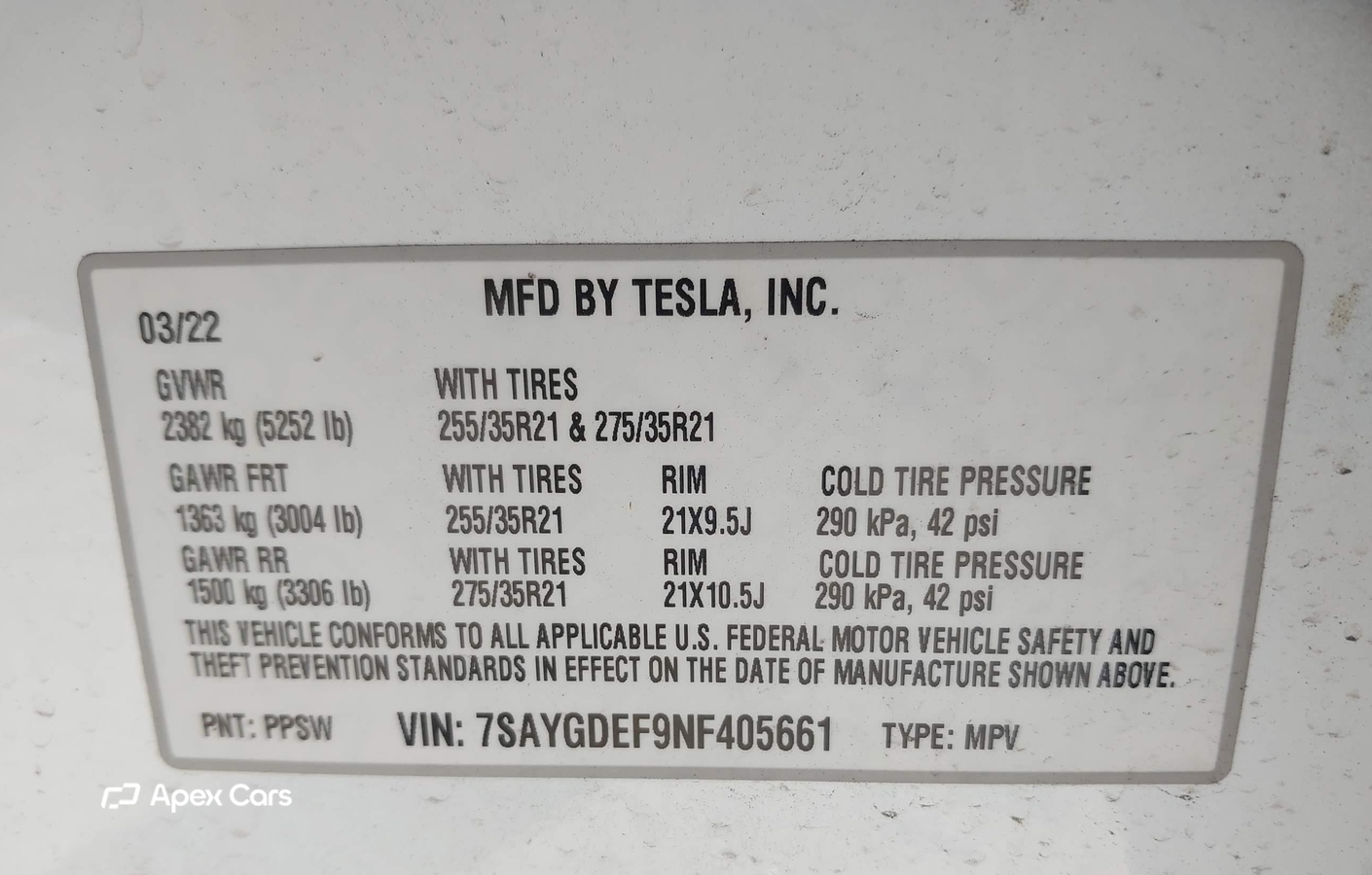 Tesla Model Y 2022