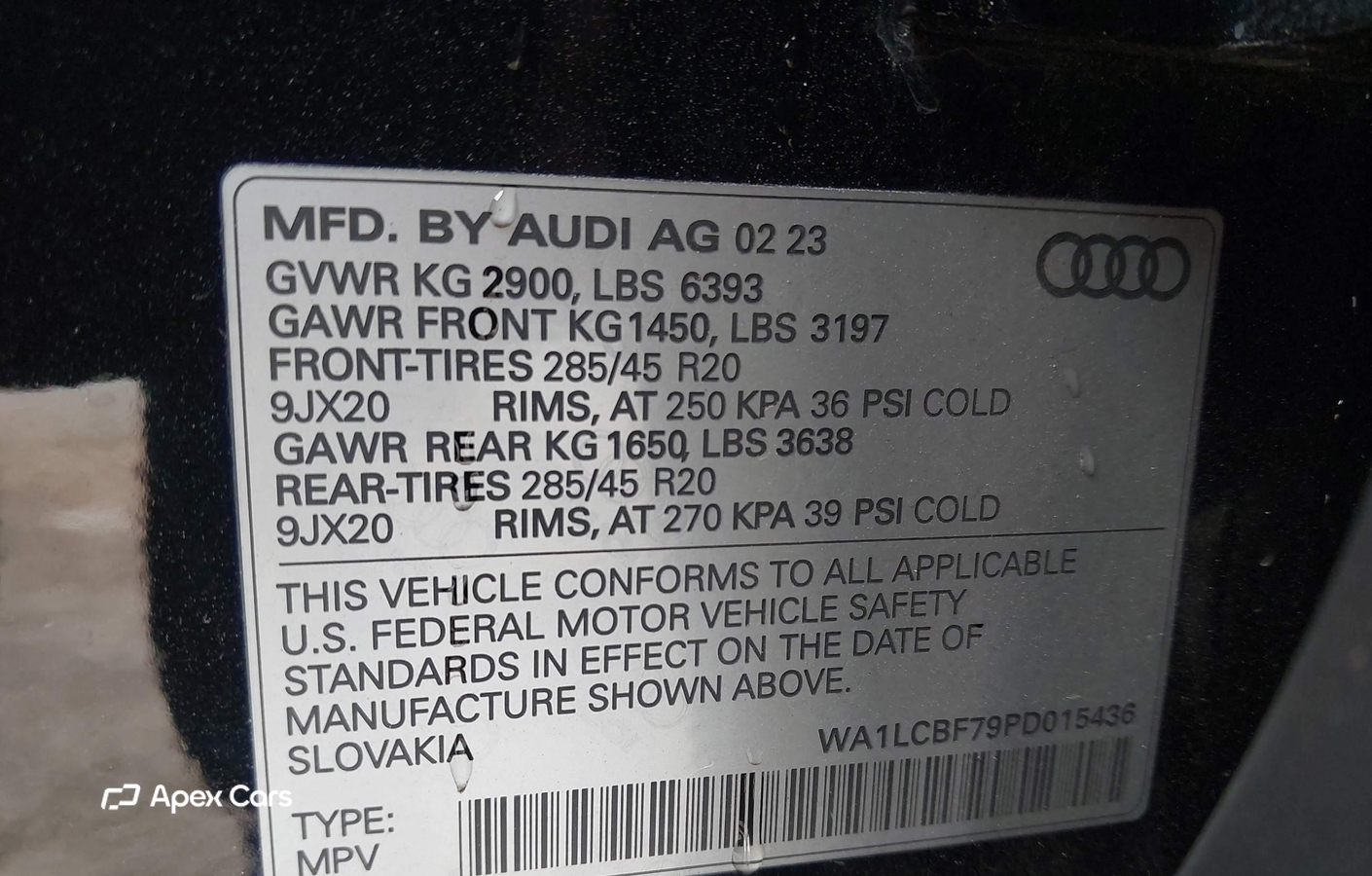 Audi Q7 2023