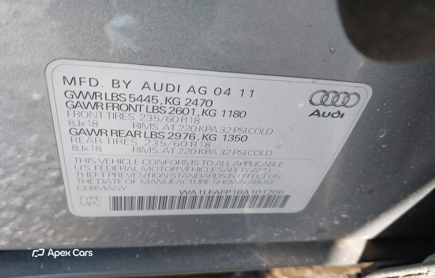 Audi Q5 2011