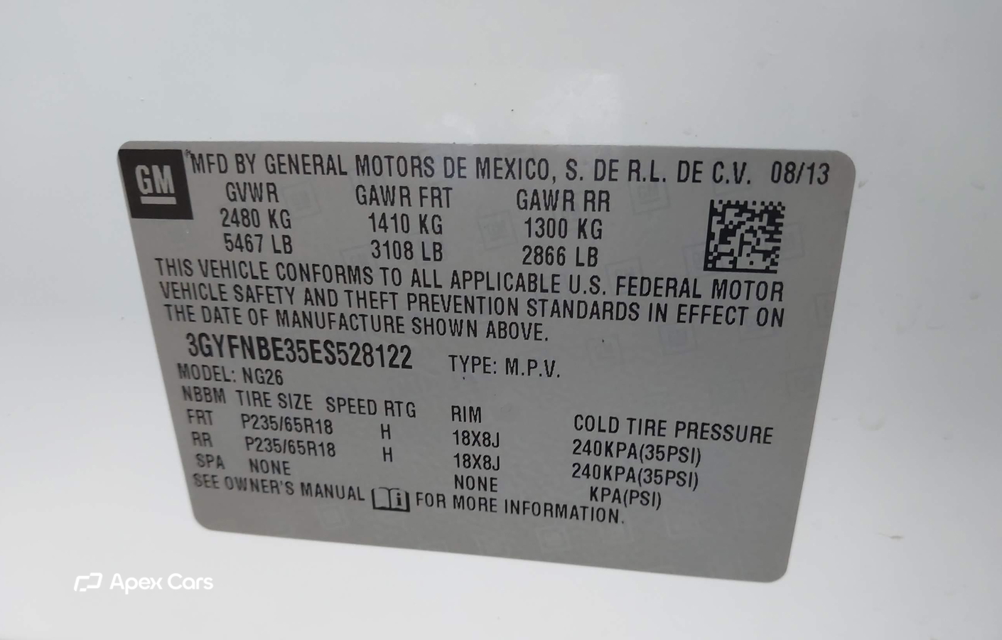 Cadillac SRX 2014