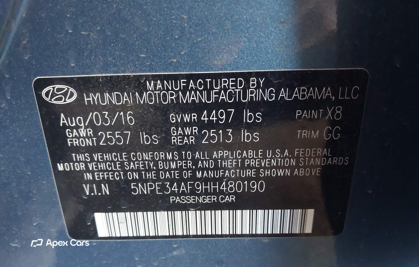 Hyundai Sonata 2017