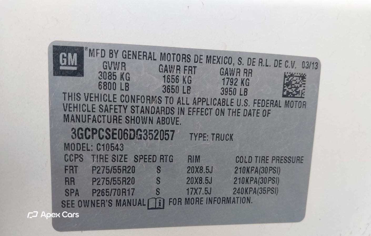 Chevrolet Silverado 2013