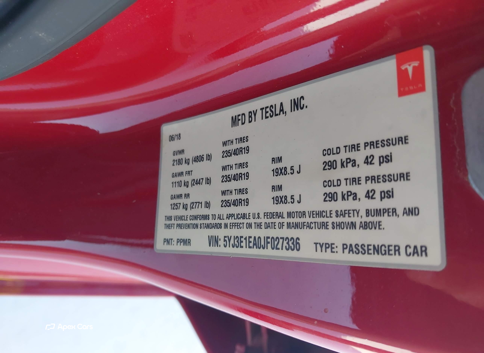Tesla Model 3 2018