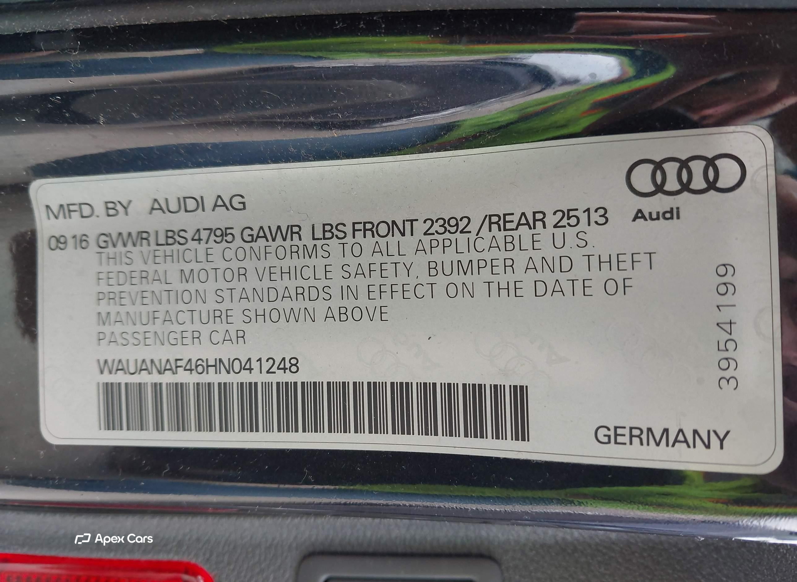 Audi A4 2017