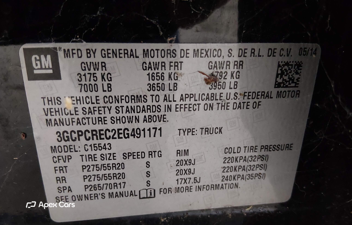 Chevrolet Silverado 2014