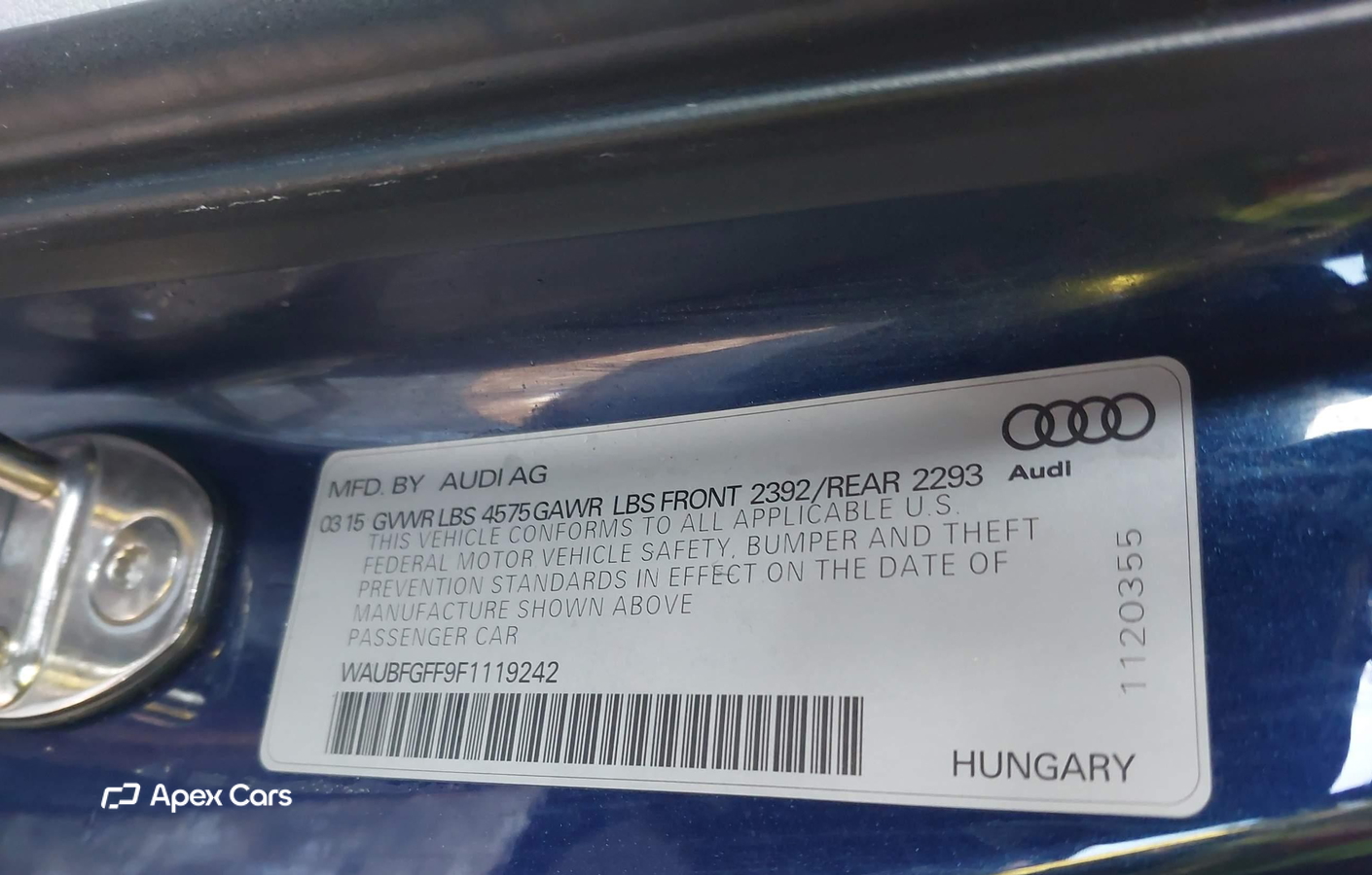 Audi A3 2015