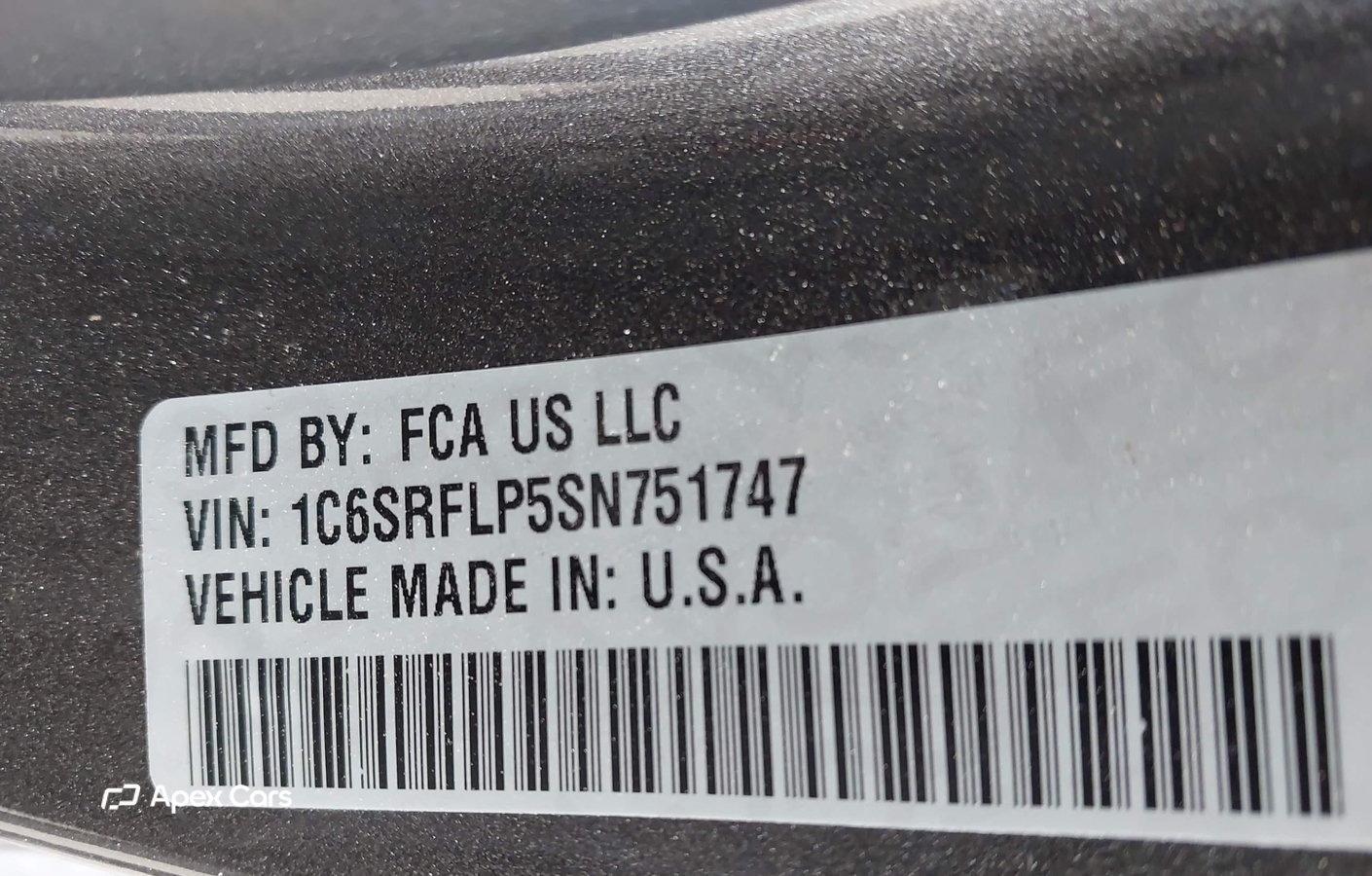 RAM 1500 2025