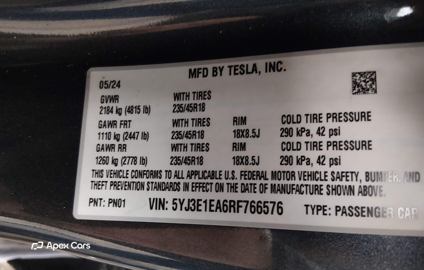 Tesla Model 3 2024