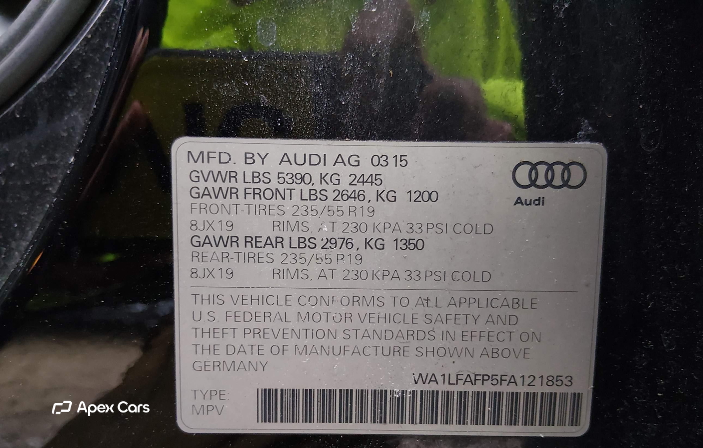 Audi Q5 2015