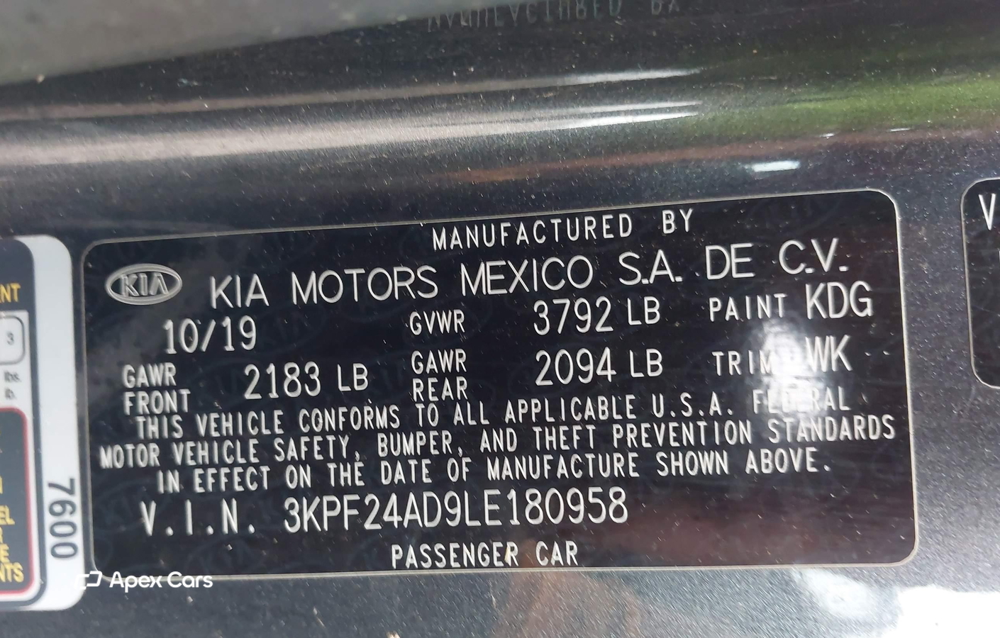 Kia Forte 2020