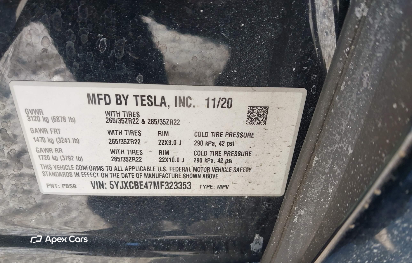 Tesla Model X 2021