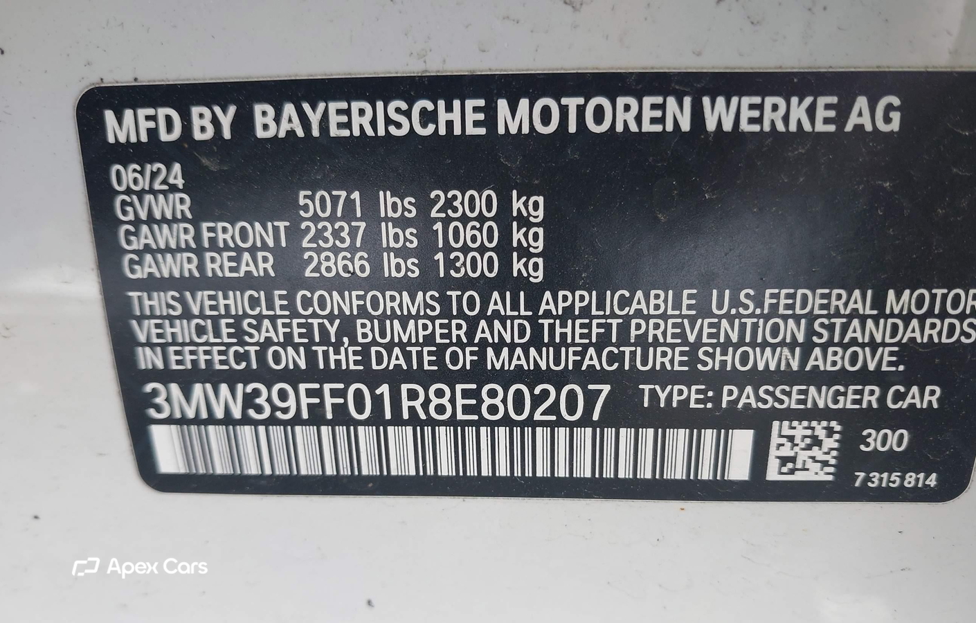BMW Series 3 2024