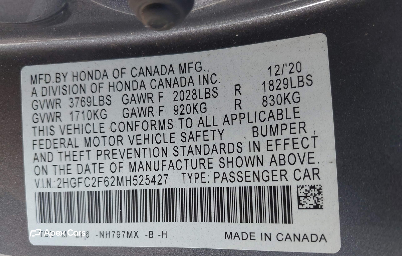 Honda Civic 2021