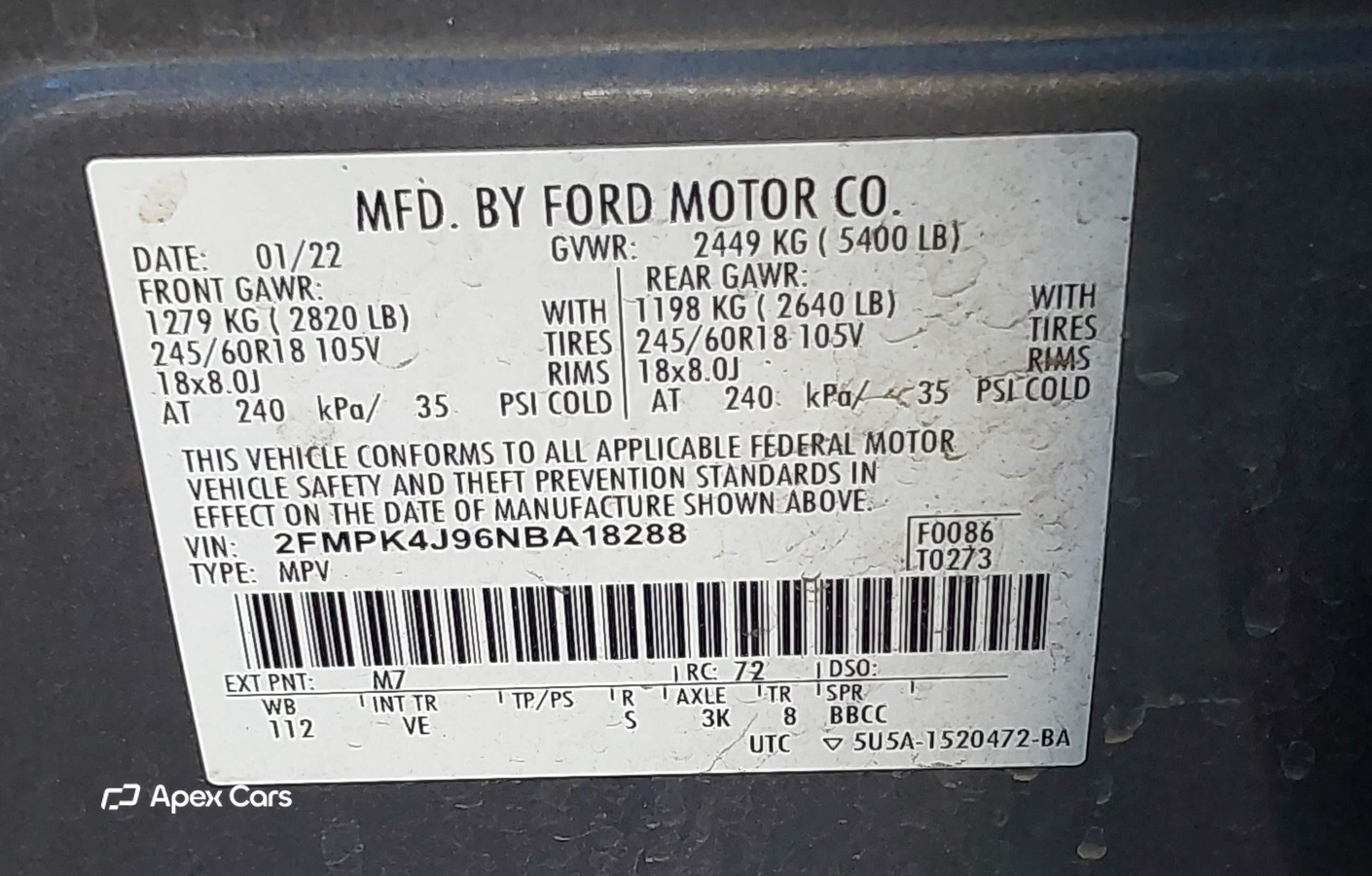 Ford Edge 2022