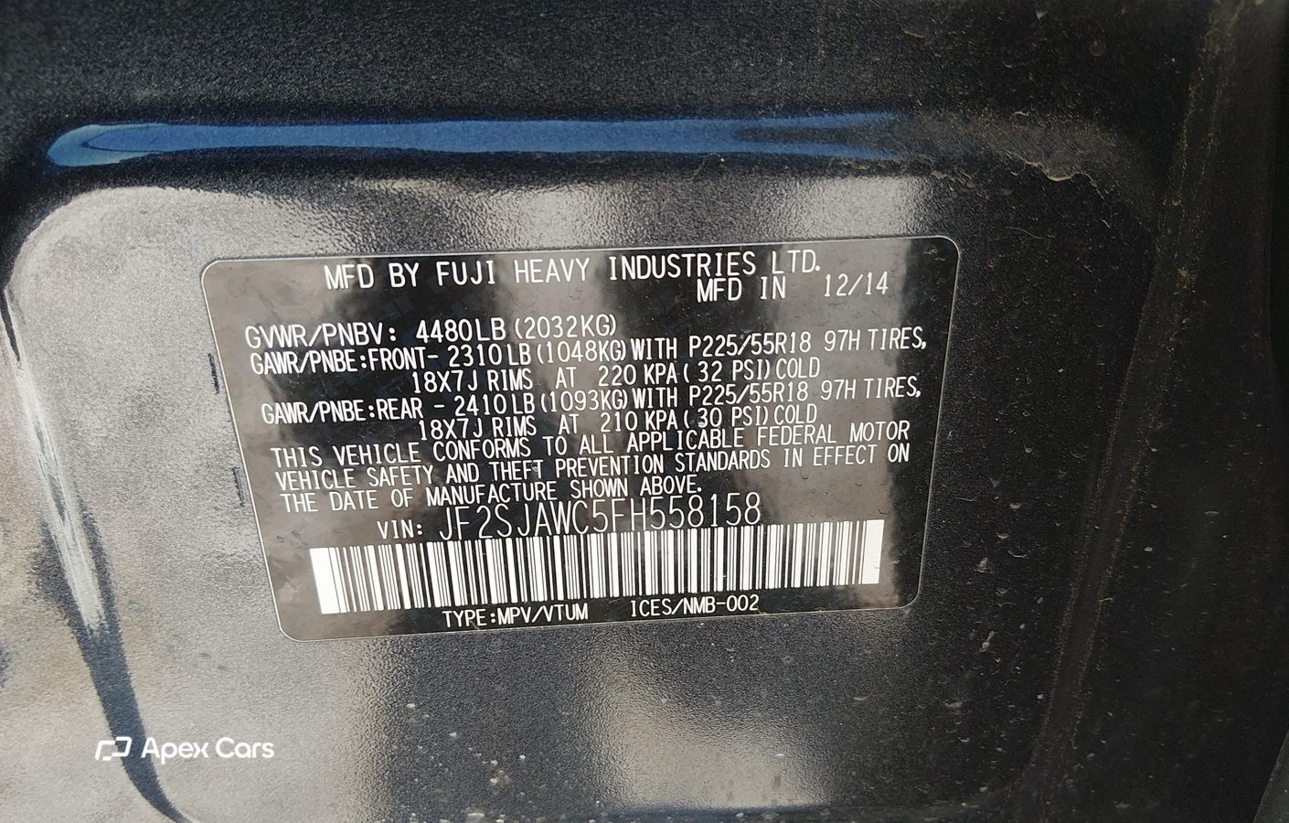 Subaru Forester 2015