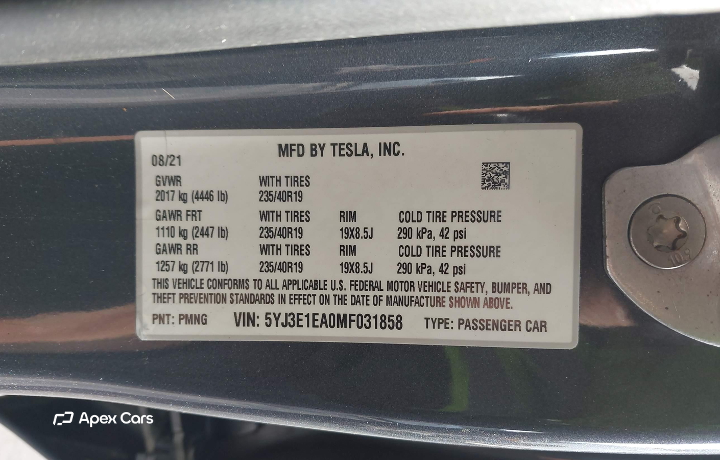 Tesla Model 3 2021