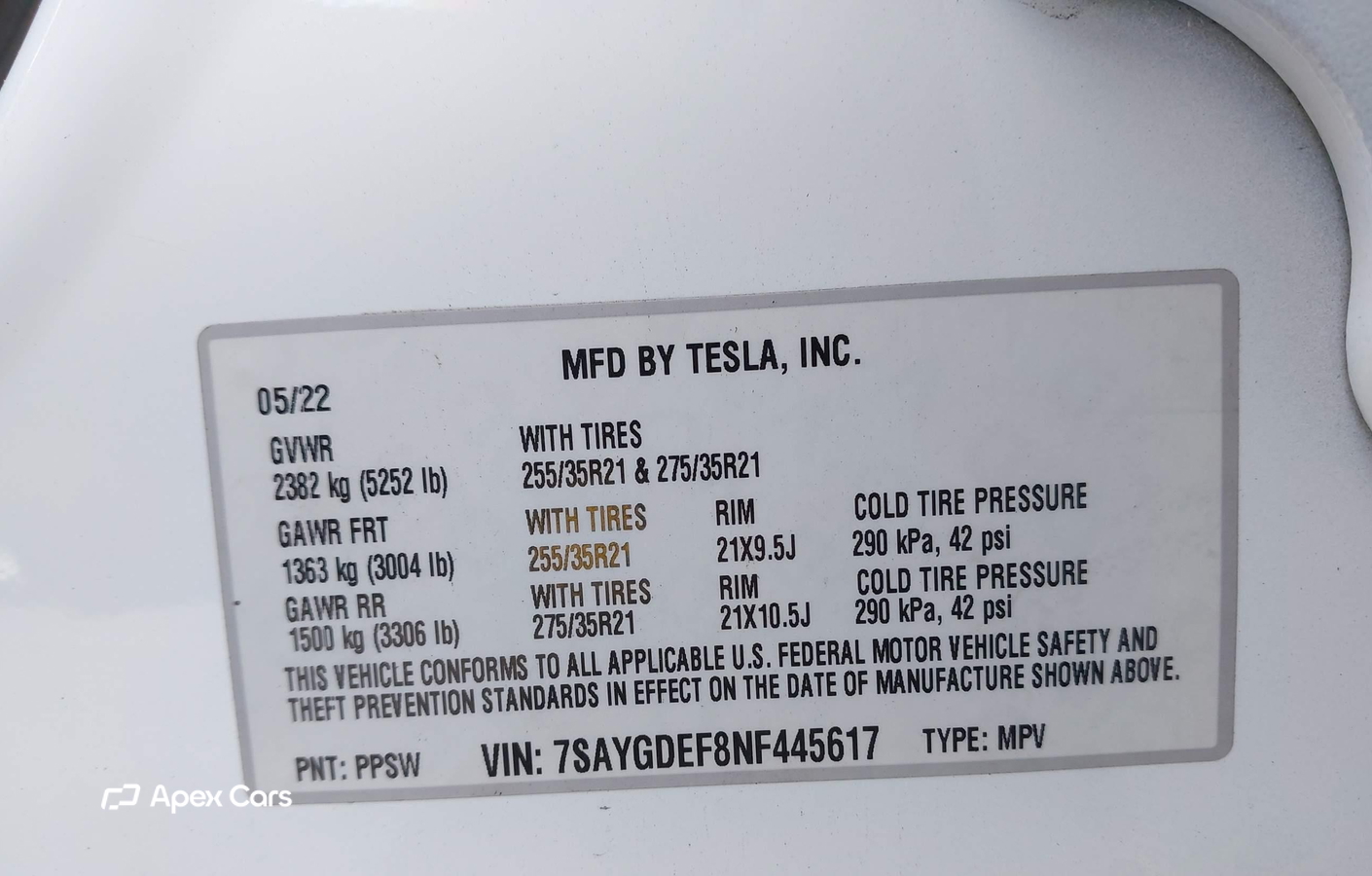 Tesla Model Y 2022