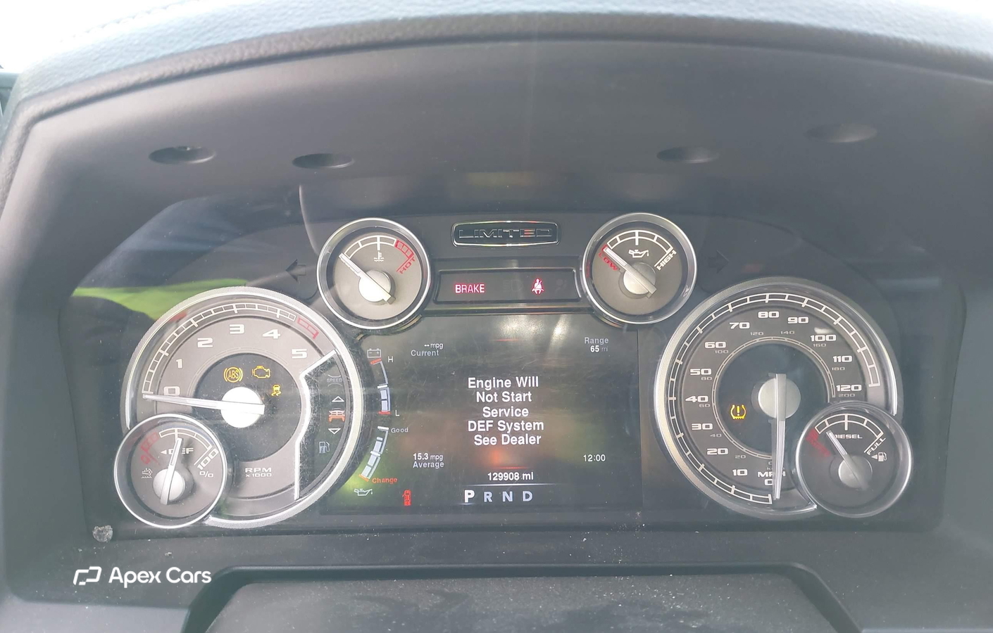 RAM 1500 2016