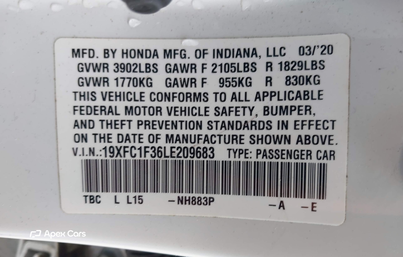 Honda Civic 2020