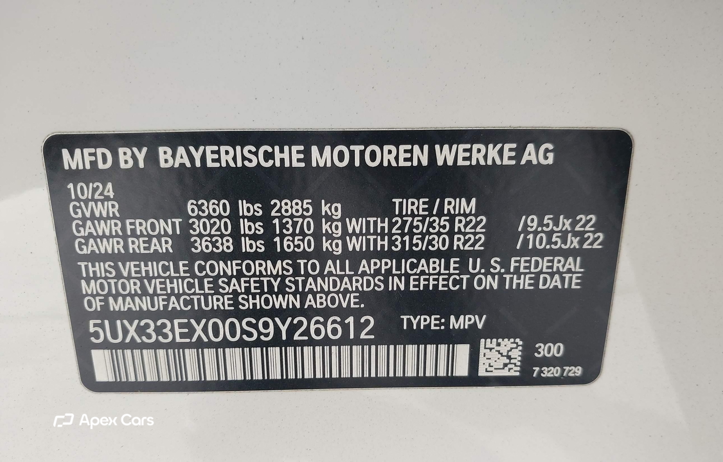 BMW X6 2025