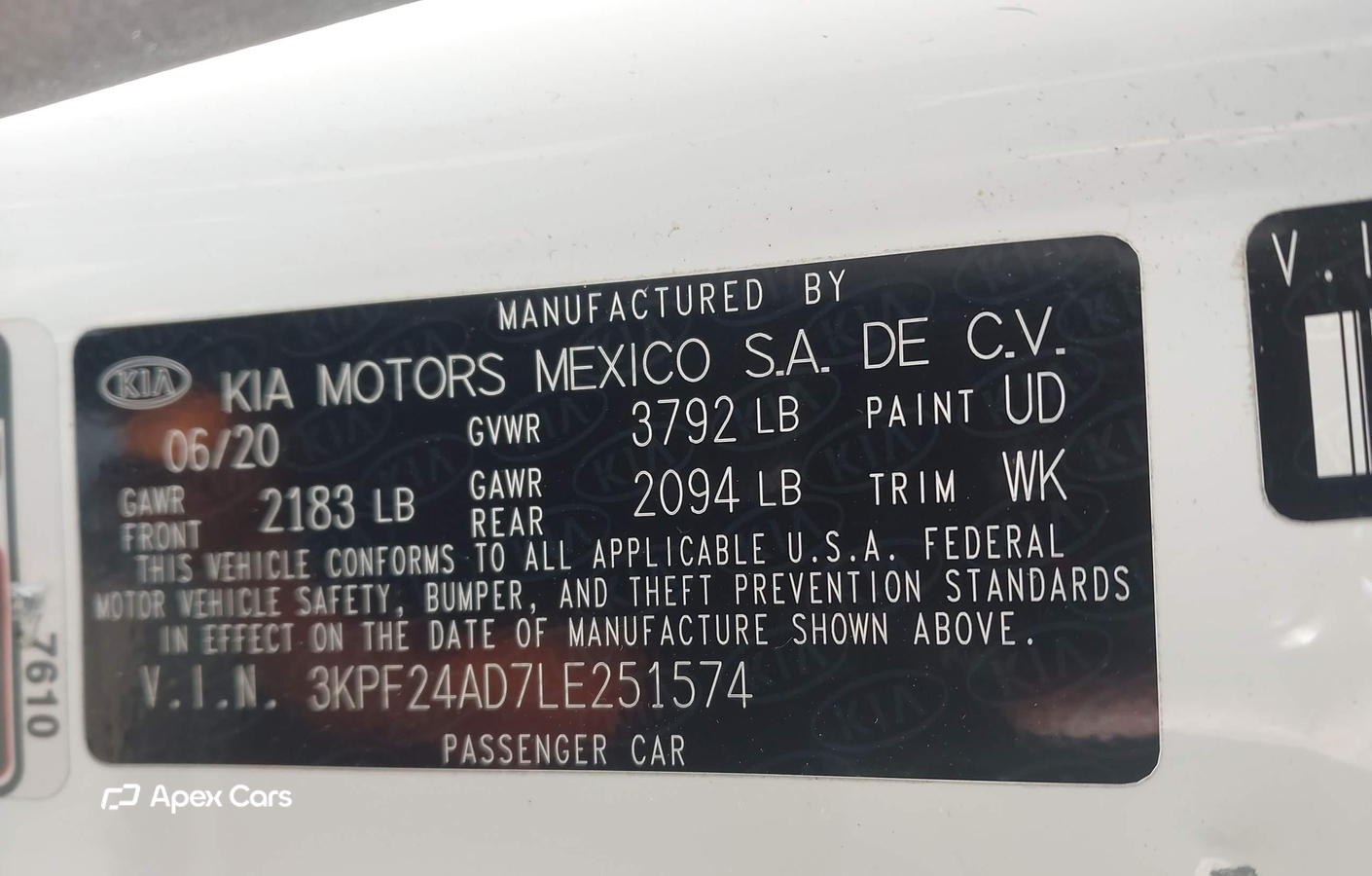 Kia Forte 2020