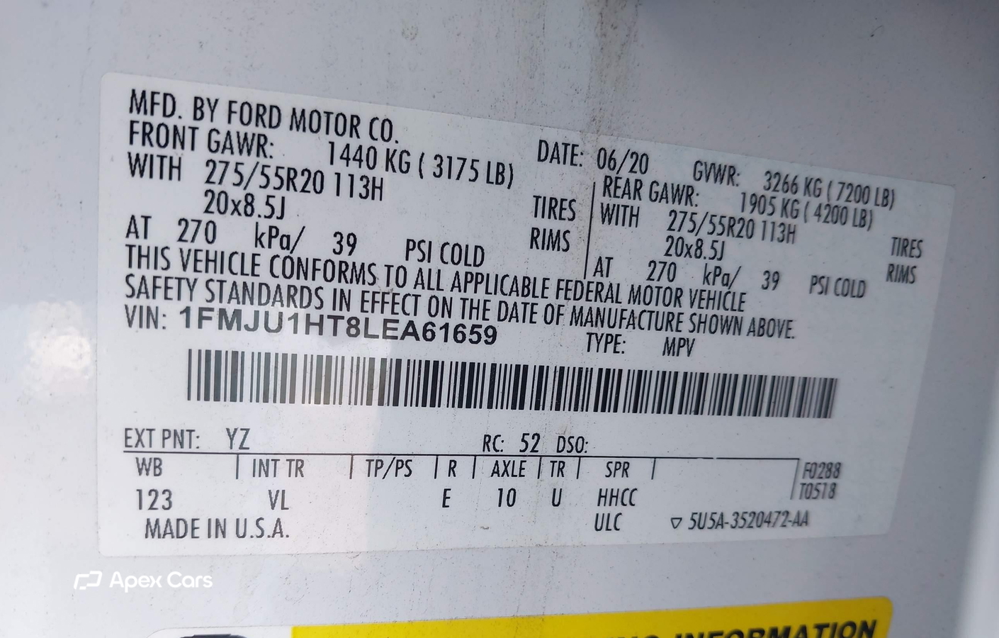 Ford Expedition 2020