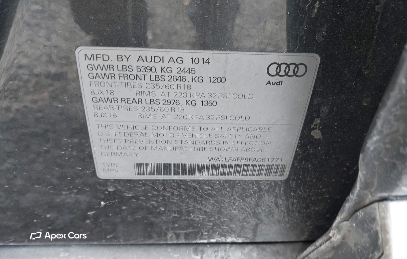 Audi Q5 2015