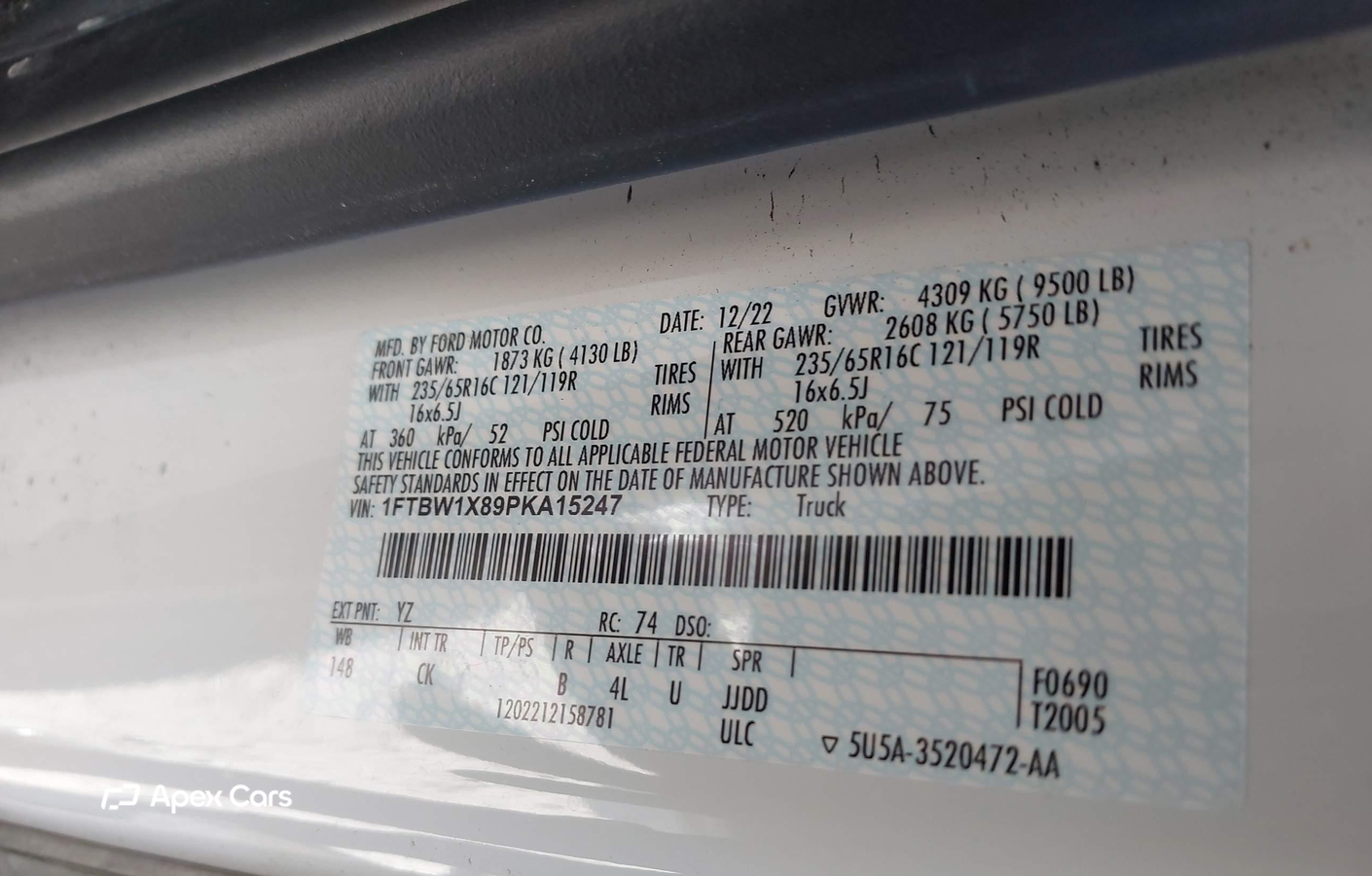 Ford Transit 2023