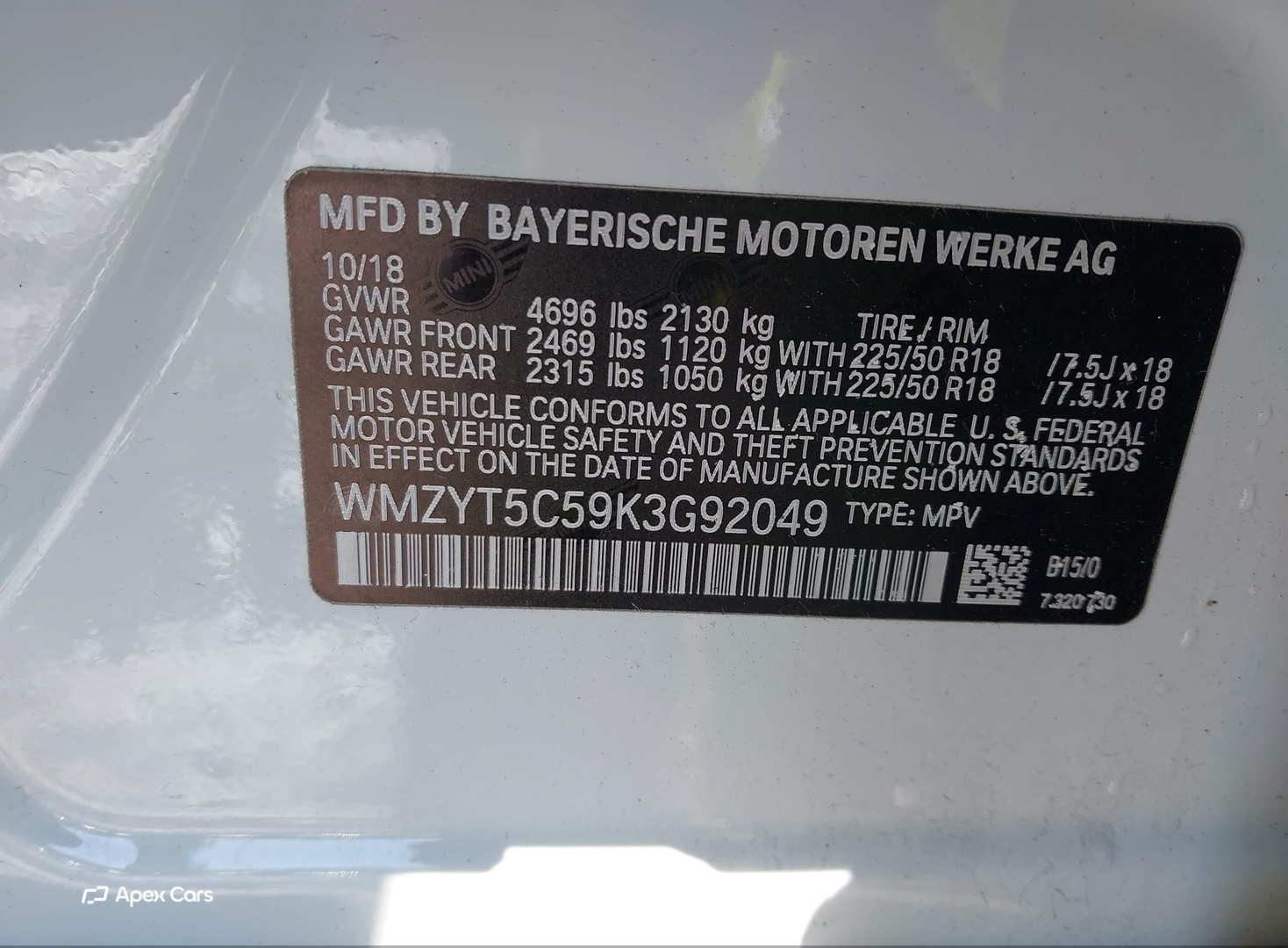 MINI Countryman 2019