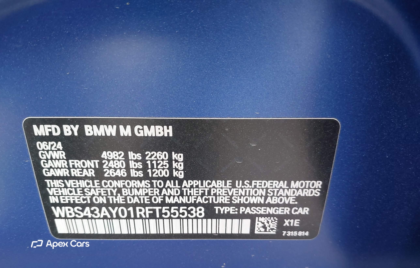 BMW M3 2024