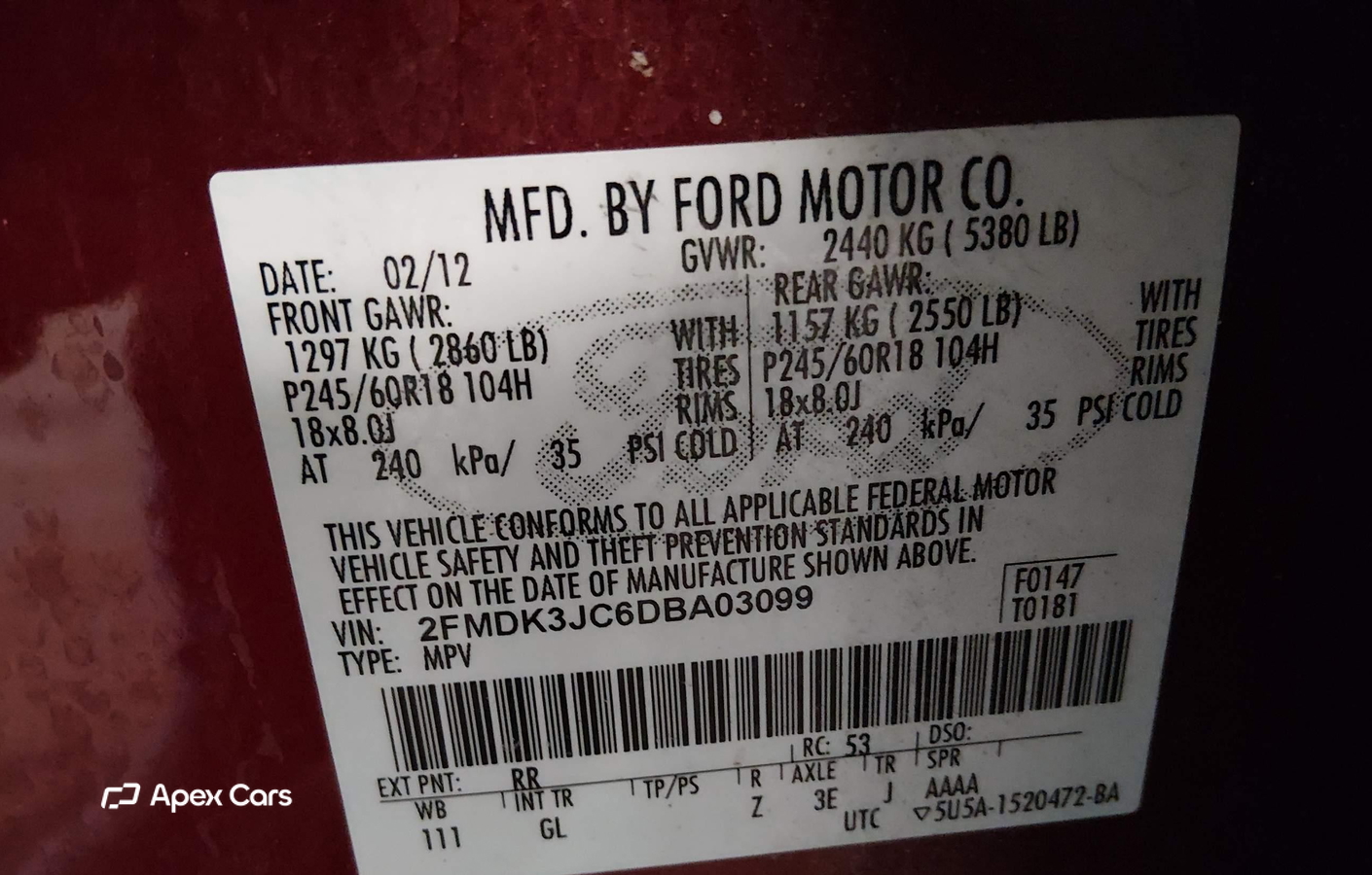 Ford Edge 2013